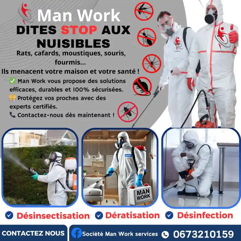 manwork services casablanca maroc